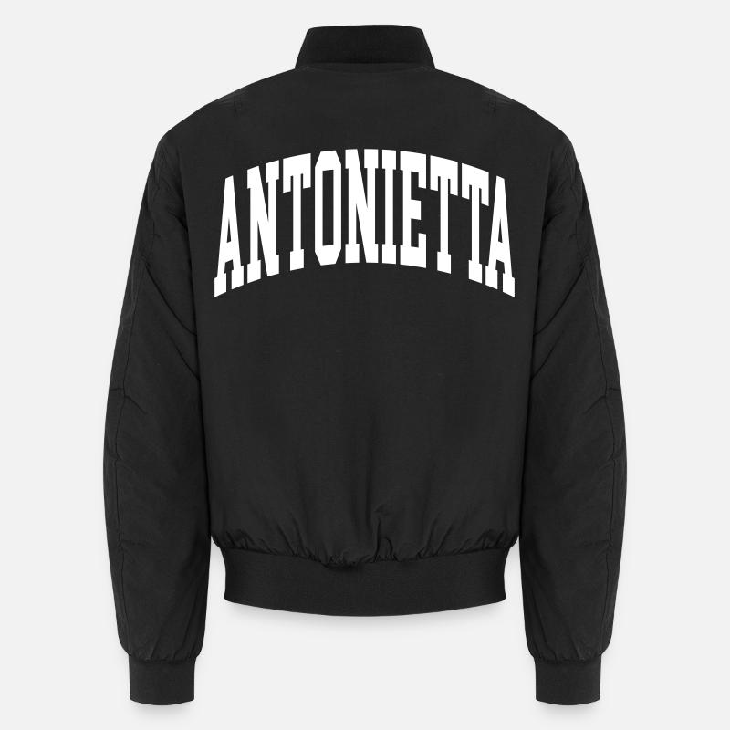 Antonietta - Unisex Bomberjacke - Schwarz
