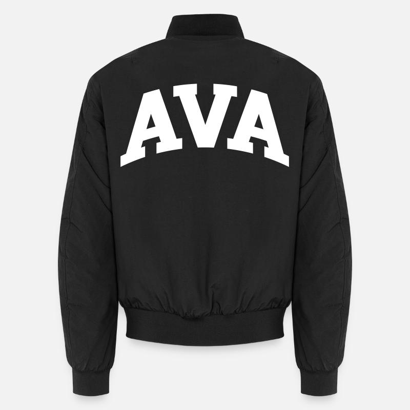 Ava - Unisex Bomber Jacket - black