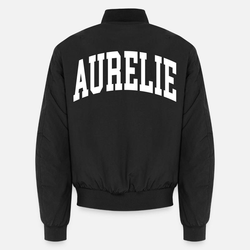 Aurelie - Unisex Bomberjacke - Schwarz