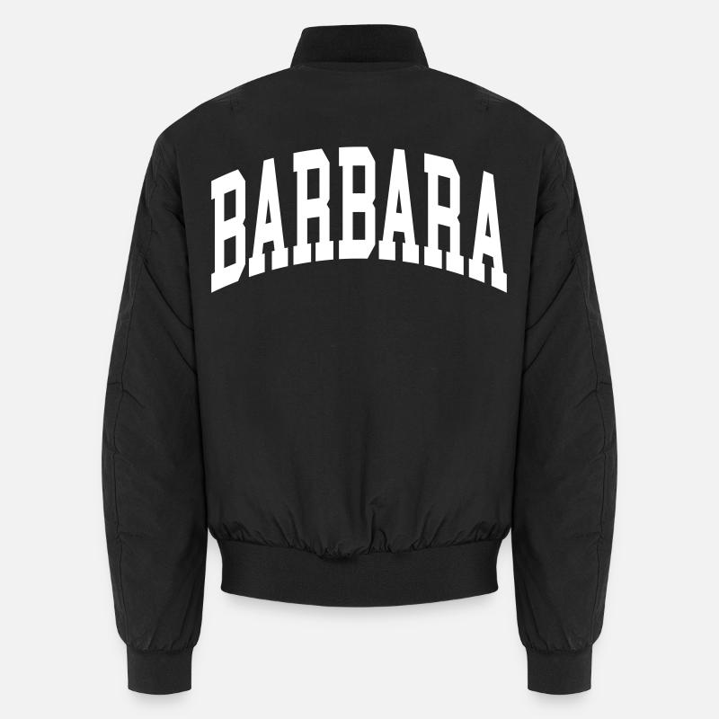 Barbara - Bomber unisexe - noir