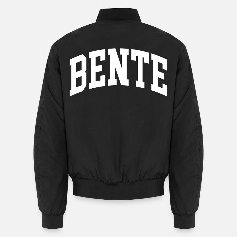 Bente - Unisex Bomber Jacket - black