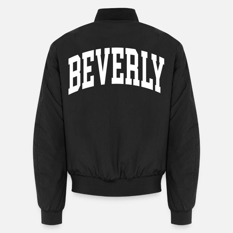 Beverly - Unisex Bomberjacke - Schwarz