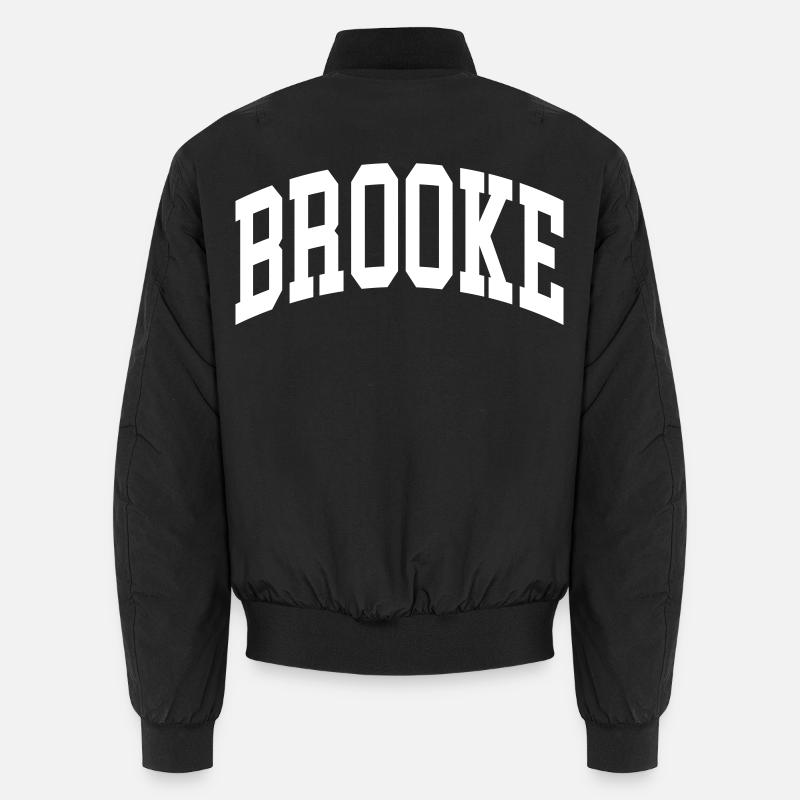Brooke - Unisex Bomber Jacket - black