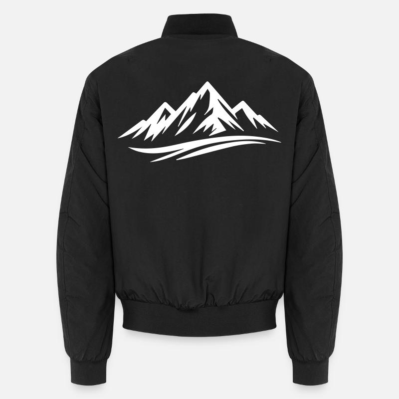 Mountains Unisex Bomber Jacket