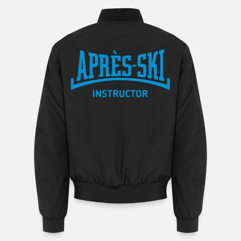 Après-Ski Instructor (Apres Ski / Konkav / Blue) Unisex Bomberjacke