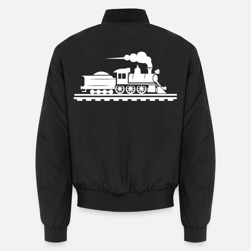 Dessin ferroviaire Bomber unisexe