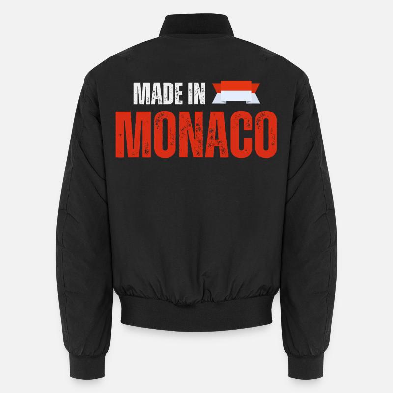 Made in Monaco, Monegasque pride Unisex Bomber Jacket