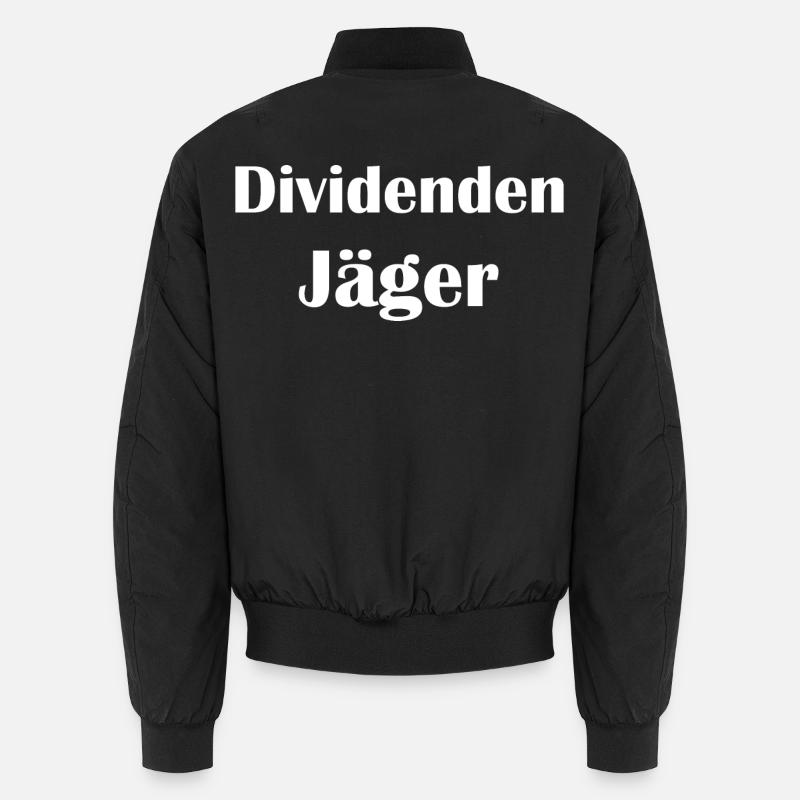 Dividendenjäger Unisex Bomberjacke