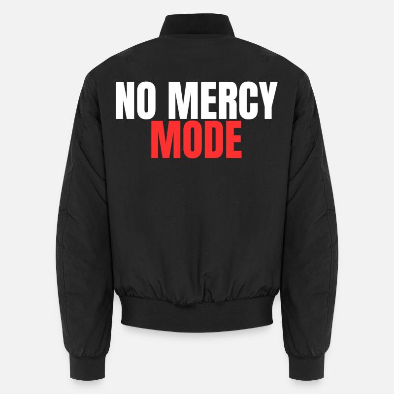 MODE SANS PITIÉ – Chemise de motivation de gym Bomber unisexe