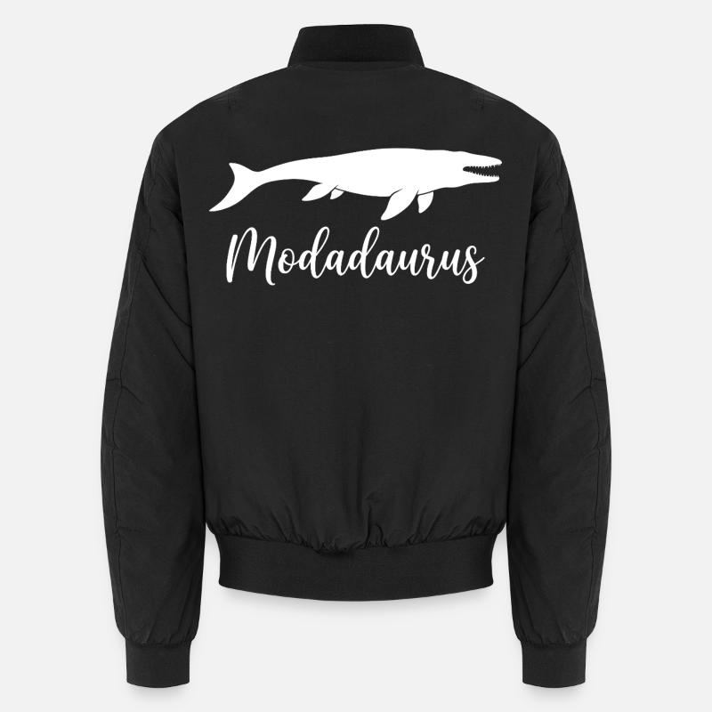 Modadaurus Mosasaurus Dinosaurier-Vater Unisex Bomberjacke
