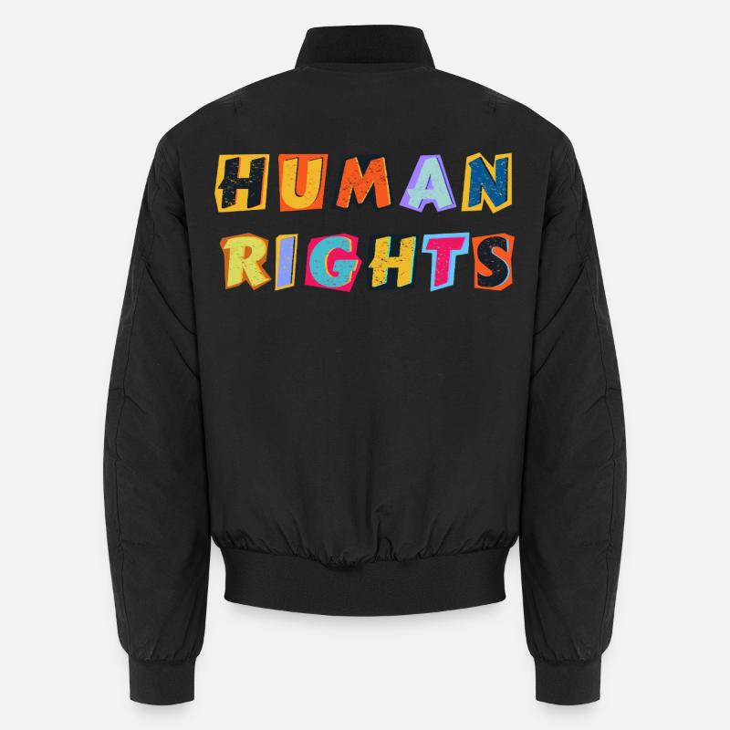Human Right - Human Rights Unisex Bomber Jacket