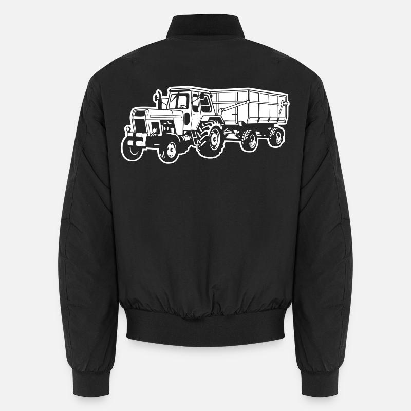ZT300 mit HW80 (Differenzbild) - Unisex Bomberjacke - Schwarz