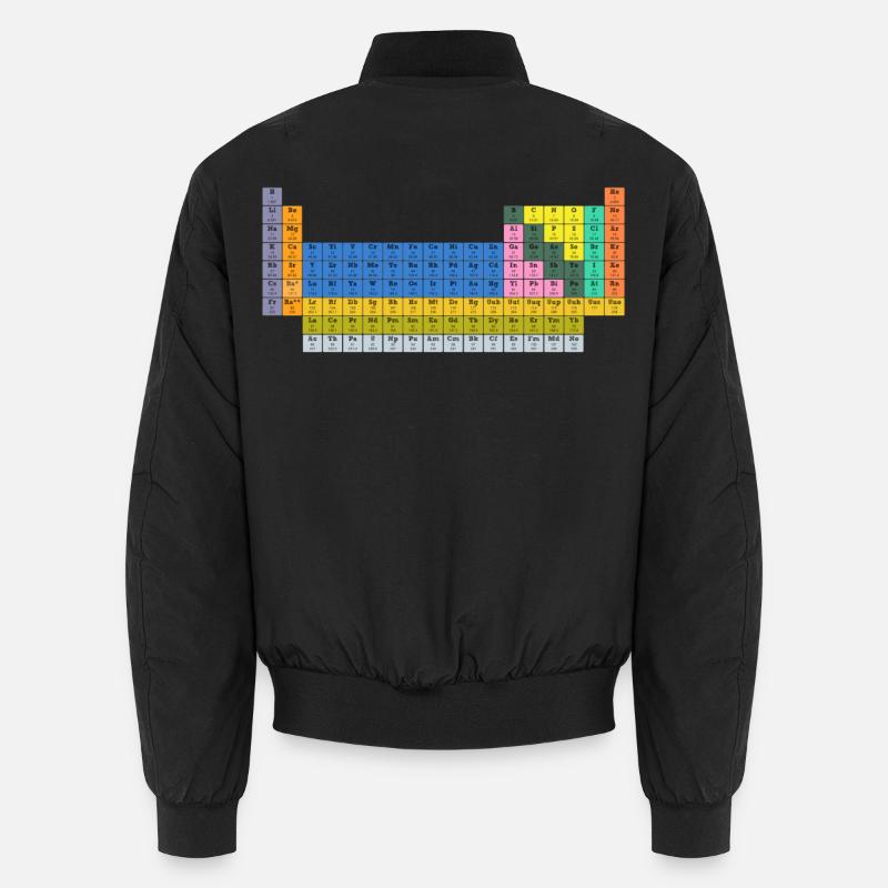 PeriodicTable - Unisex Bomberjacke - Schwarz