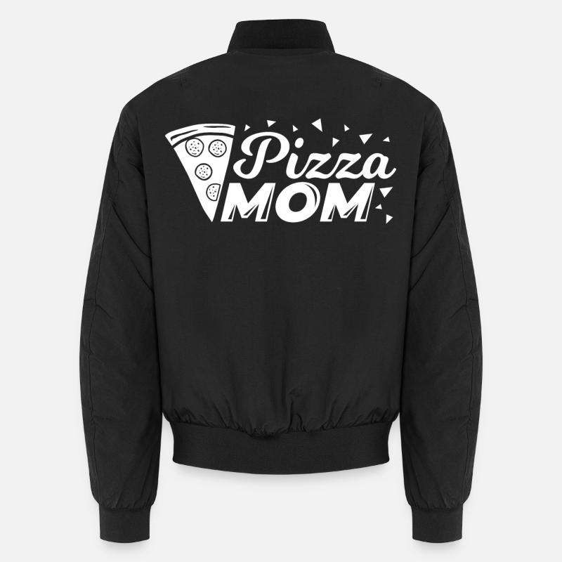 Pizza Mama - Unisex Bomberjacke - Schwarz