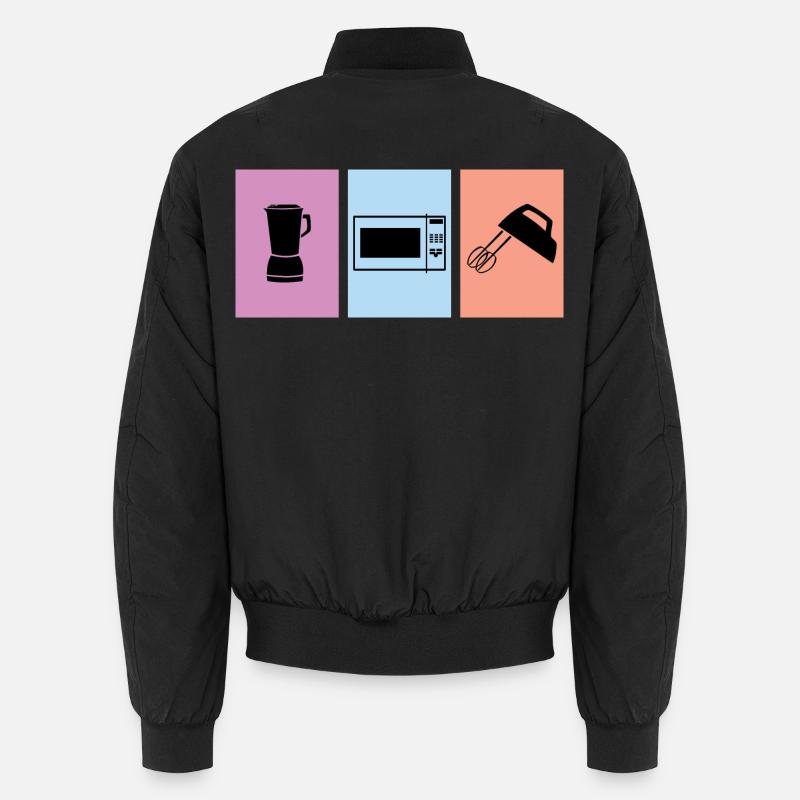 Cuire - Bomber unisexe - noir
