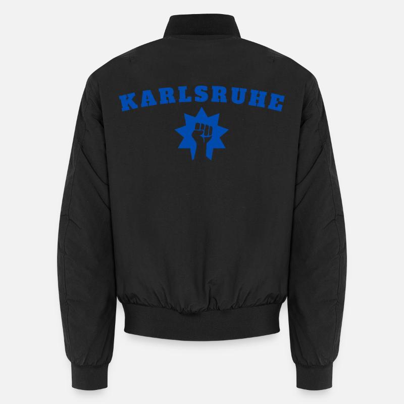 Karlsruhe - Unisex Bomber Jacket - black