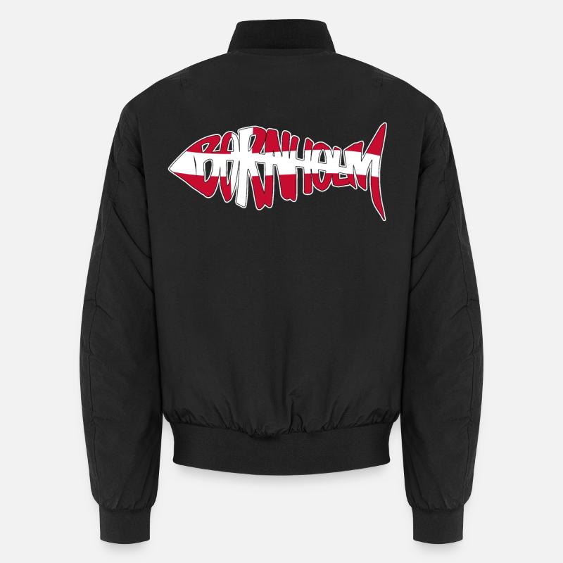 Bornholm Fish - Design Unisex Bomber Jacket