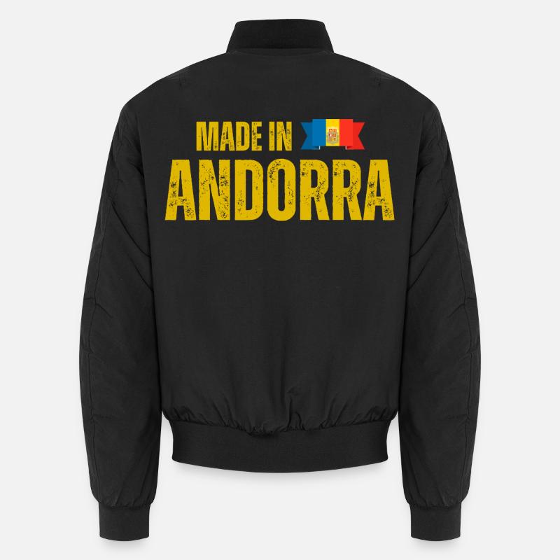 Made in Andorra, Andorran pride Unisex Bomber Jacket