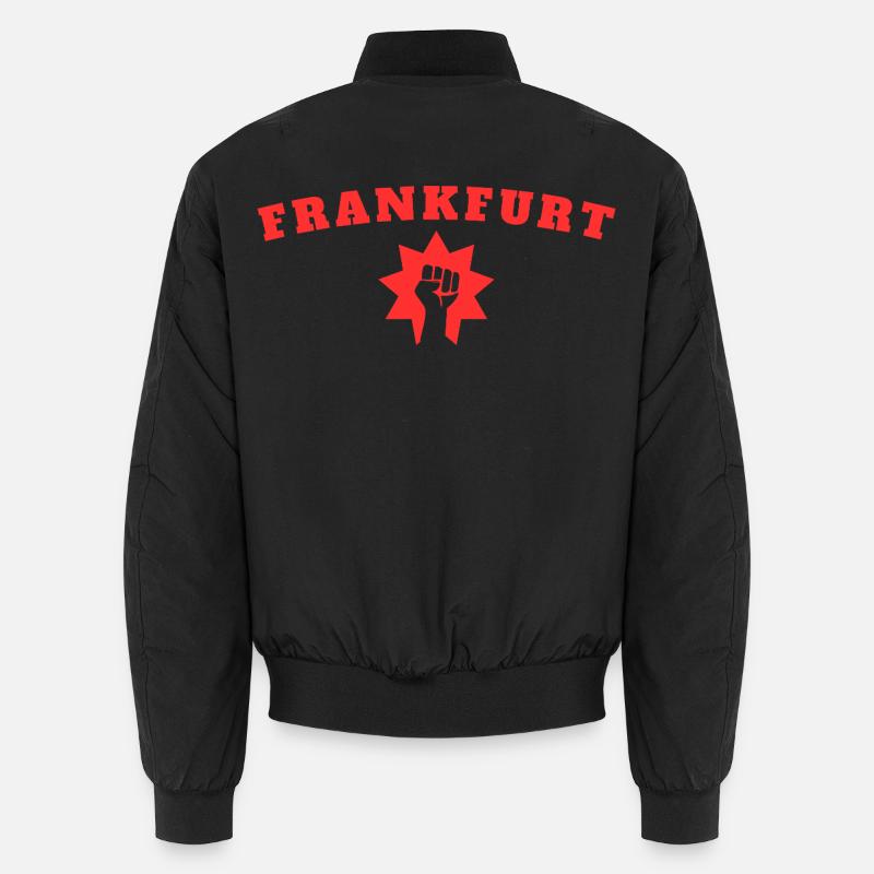 Frankfurt - Unisex Bomber Jacket - black
