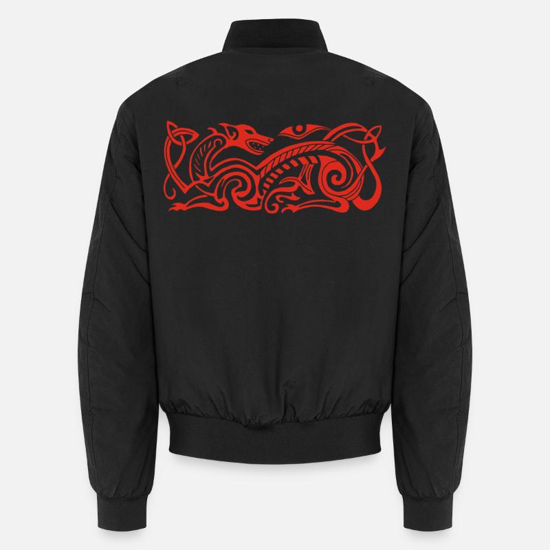 Keltischer Jagdhund (rot) Unisex Bomberjacke