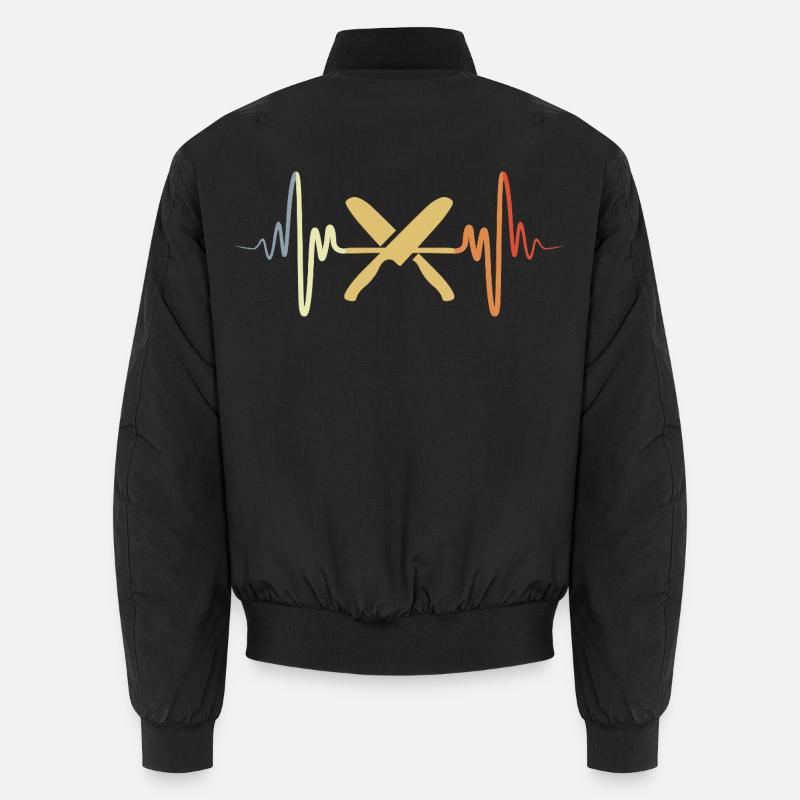 Couteau de chef Palpitations cardiaques Bomber unisexe