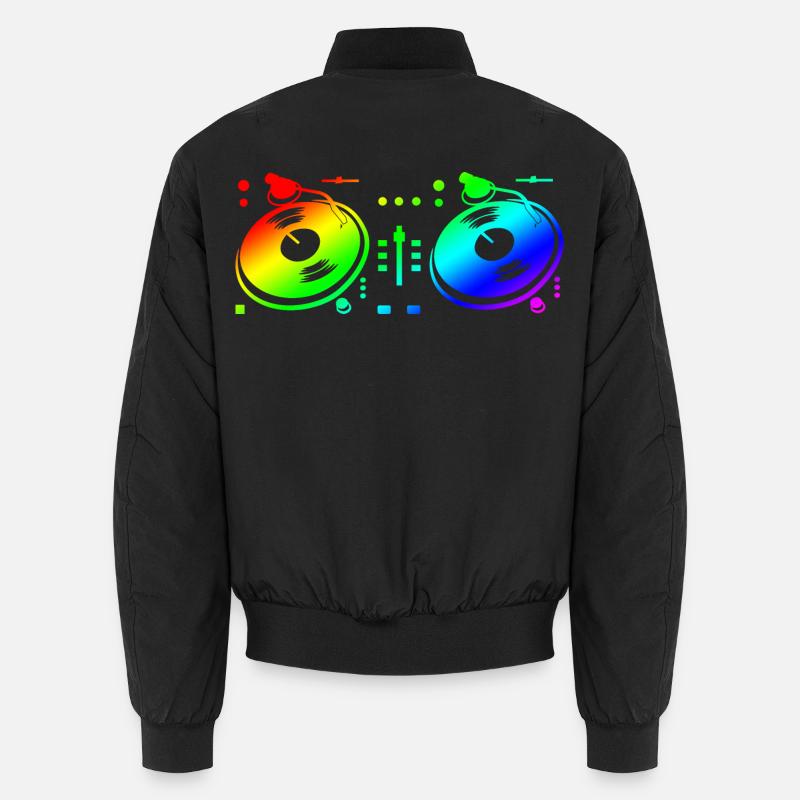 Disc Jockey de platine Bomber unisexe