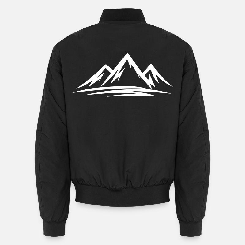 Mountains Unisex Bomber Jacket