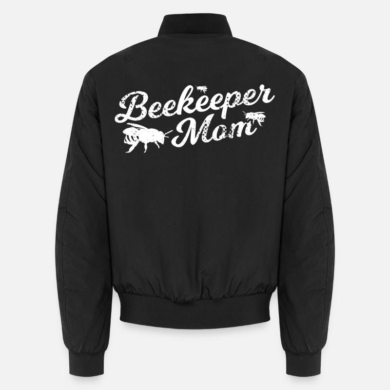 Imker Mama - Unisex Bomberjacke - Schwarz