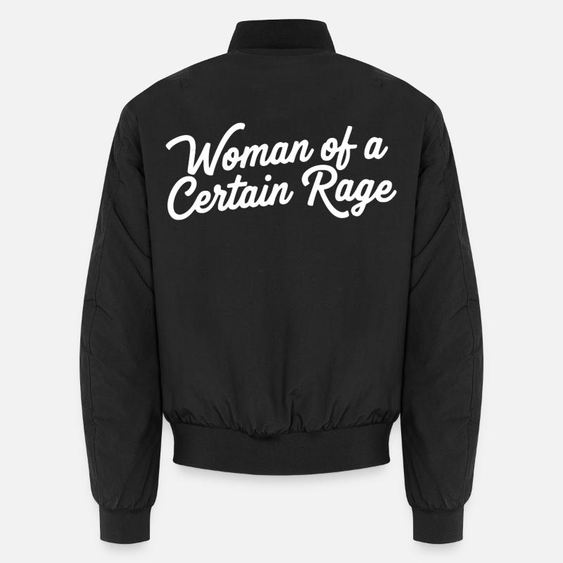 Femme d’une certaine rage Déclaration de design Bomber unisexe