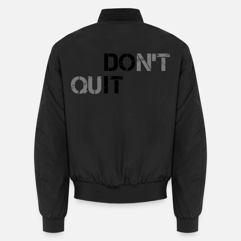 Nicht Aufgeben Unisex Bomberjacke