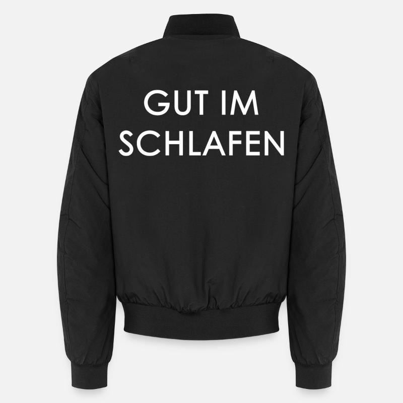 Gut im Schlafen Unisex Bomberjacke