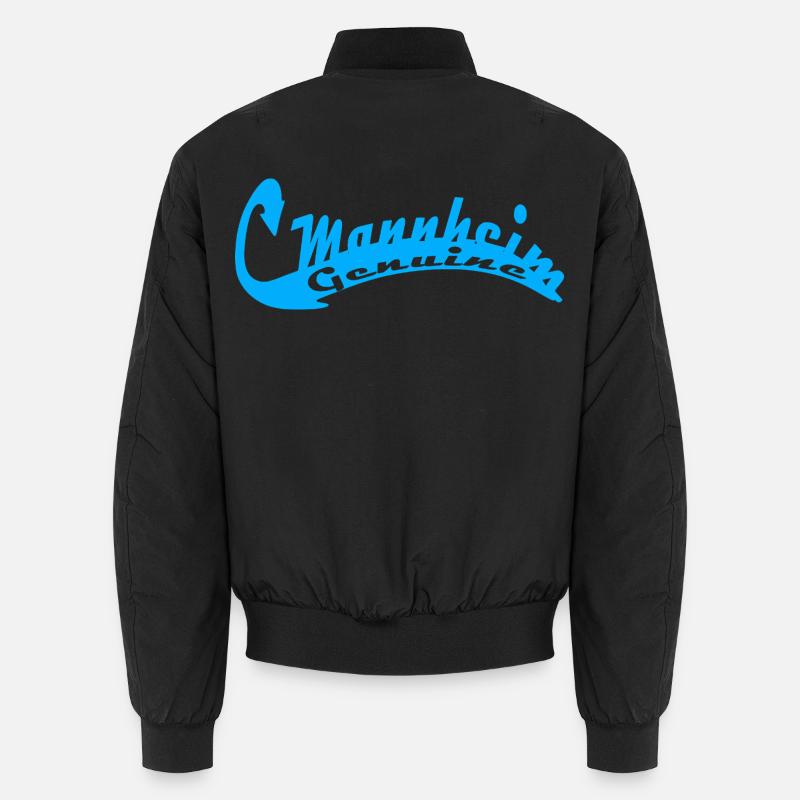 Mannheim - Unisex Bomberjacke - Schwarz