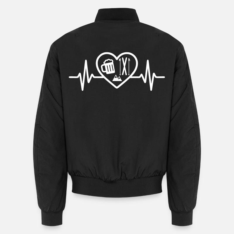 Coeur Ski Beer Unisex Bomber Jacket