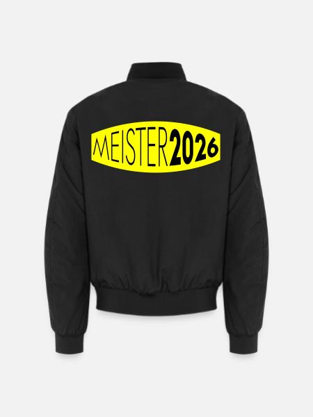 Champion 2026 Championship - Unisex Bomber Jacket - black