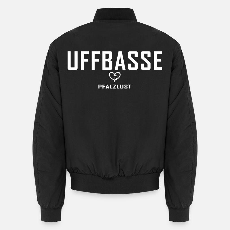 Uffbasse - Unisex Bomberjacke - Schwarz