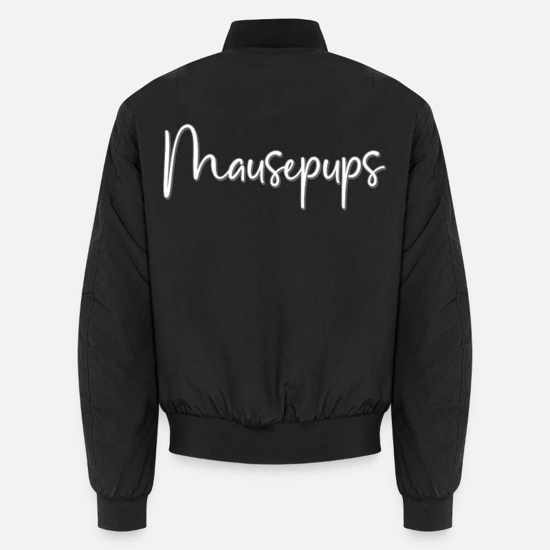 Mausepups Kosename Unisex Bomberjacke