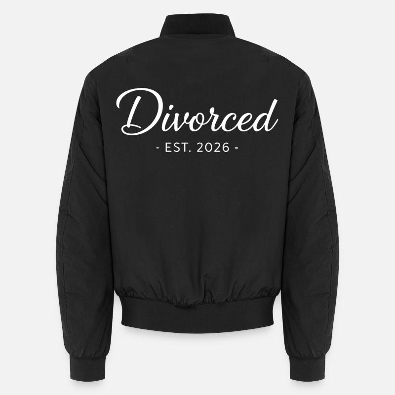 Divorced Est. 2026 Scheidung Party Unisex Bomberjacke