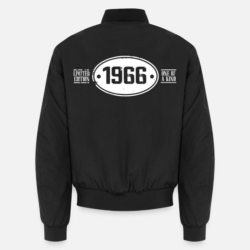 1966 Birthday 1966 - Unisex Bomber Jacket - black