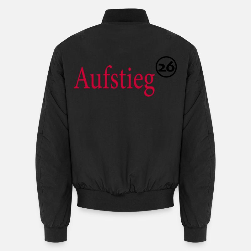 Aufsteiger 2026 Aufstieg - Unisex Bomberjacke - Schwarz