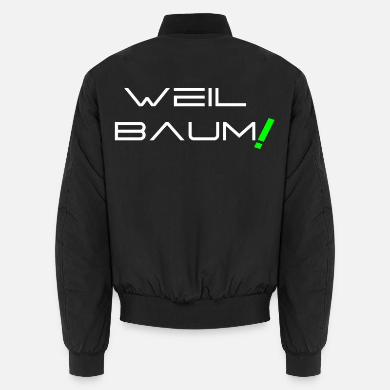 Because tree! Unisex Bomber Jacket