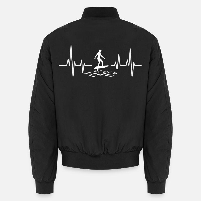 Hydroptère Surf Surf Surfer Hydroptère Surfen Bomber unisexe