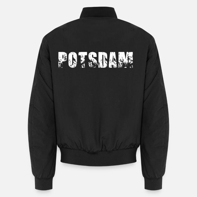Potsdam - Unisex Bomberjacke - Schwarz