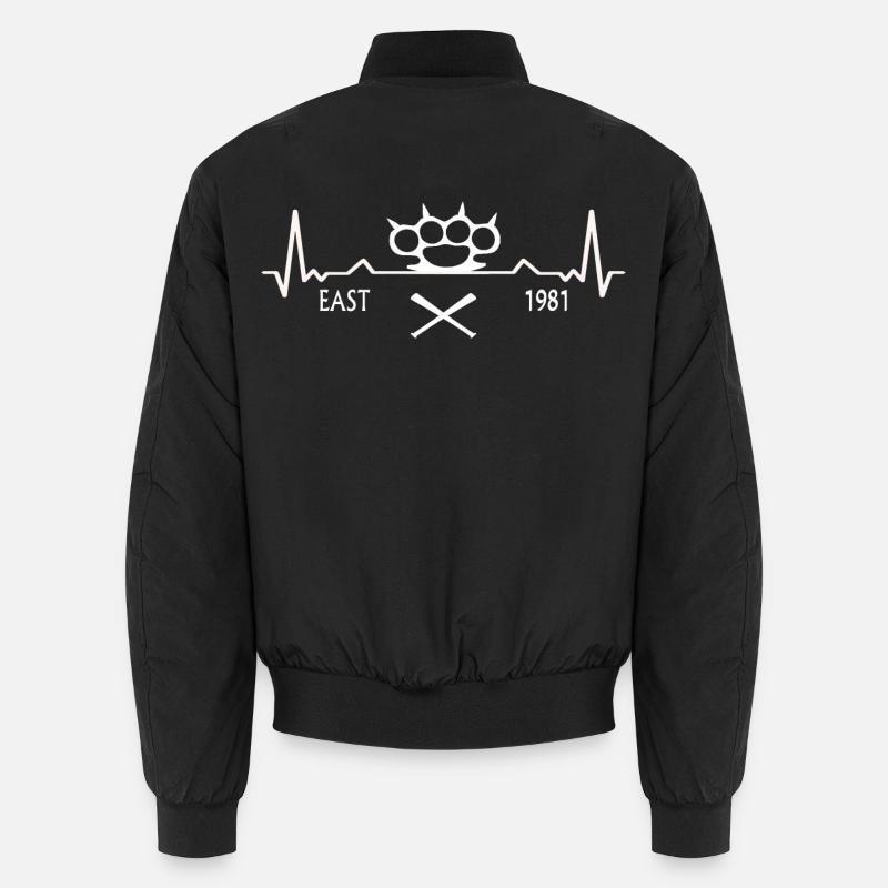 Brass knuckles and baseball bats Unisex Bomber Jacket