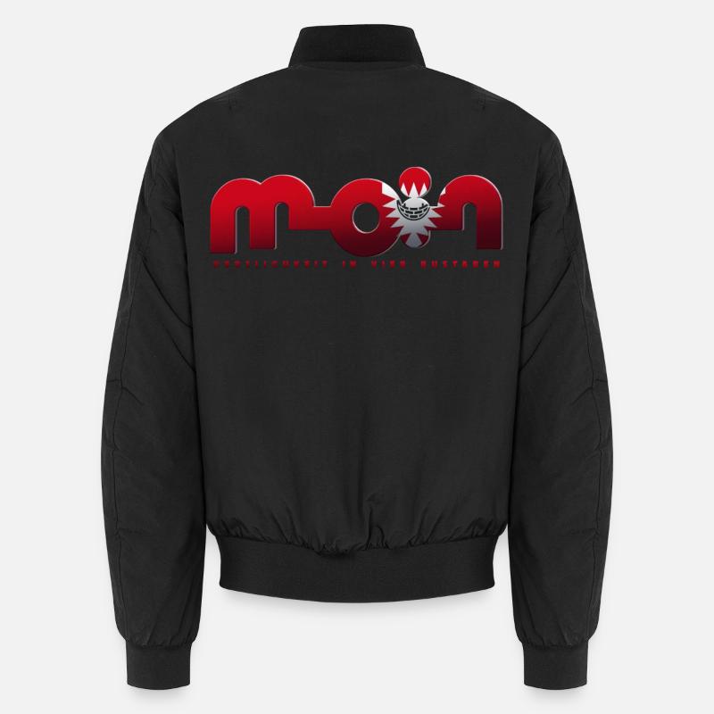 Moin - Unisex Bomberjacke - Schwarz