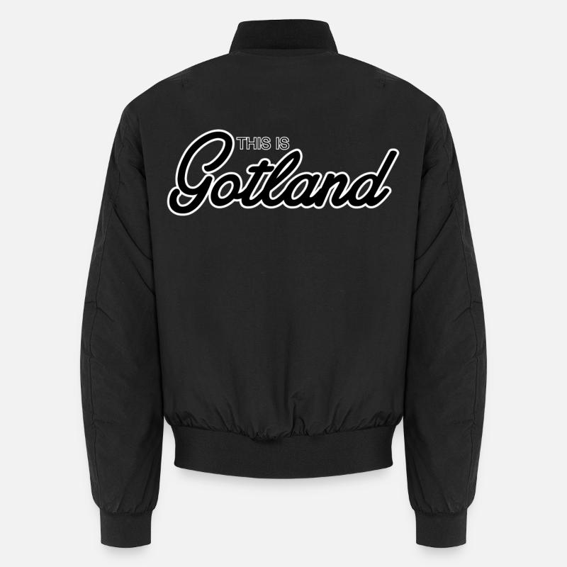 This is Gotland Unisex Bomber Jacket