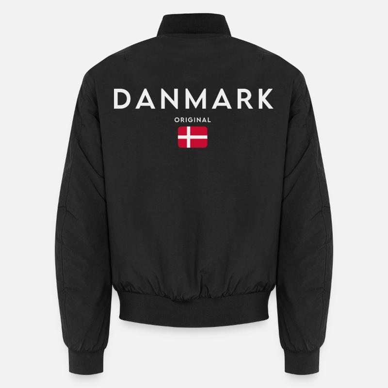 Drapeau du Danemark, fierté danoise Bomber unisexe