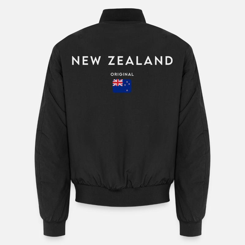 Drapeau de la Nouvelle-Zélande Bomber unisexe
