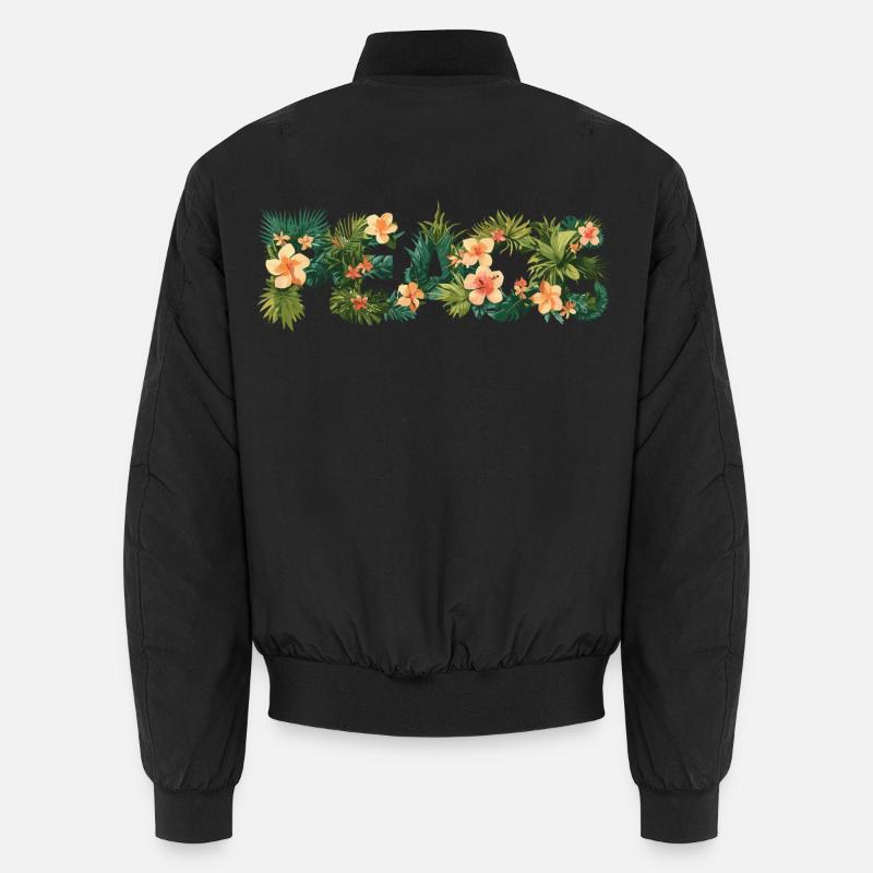Peace - Summer Vibes Unisex Bomber Jacket