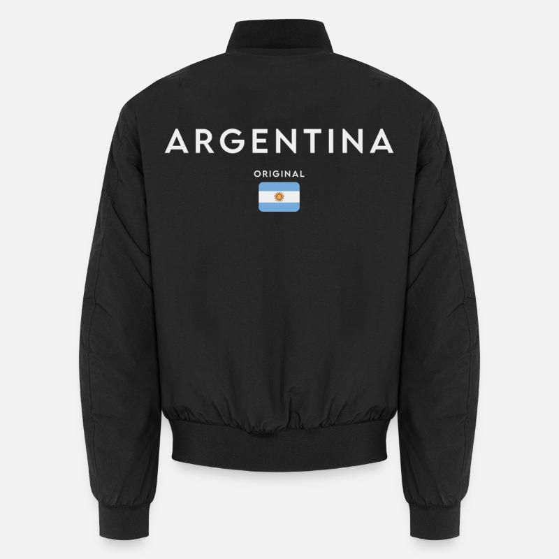 Drapeau de l’Argentine, fierté argentine Bomber unisexe