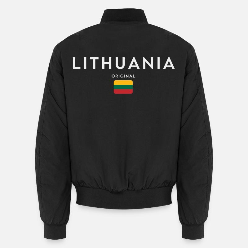 Lithuanian flag, Lithuanian pride Unisex Bomber Jacket